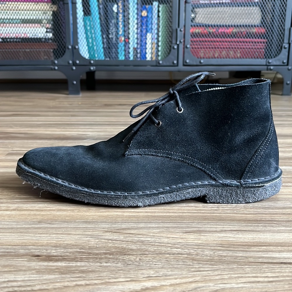 Pierre Hardy Chukka Suede Booties